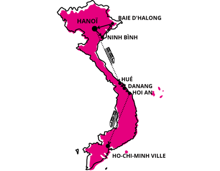 Circuit Vietnam, Terre du Dragon **Offre Speciale Province** - 2