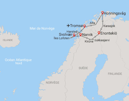 Circuit Soleil de minuit aux Lofoten et Laponie - 2