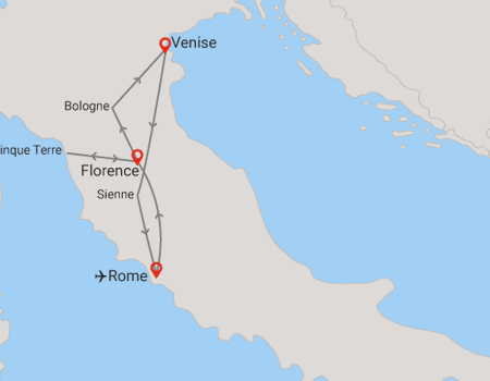 Circuit Grand voyage en Italie - 2