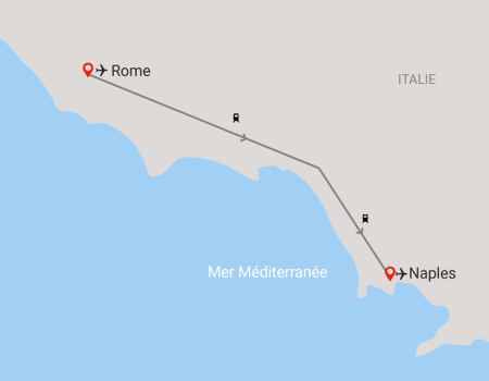 Circuit De Rome à Naples en train **** - 2