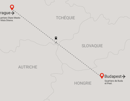 Circuit Cités impériales de Prague et Budapest en train - 2