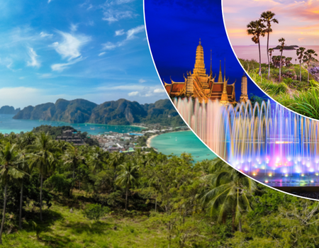 Combiné Bangkok, Koh Phi Phi et Phuket 4*