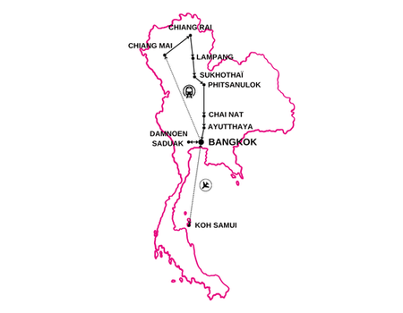 Circuit Jasmin du Siam à Koh Samui 4* - 2