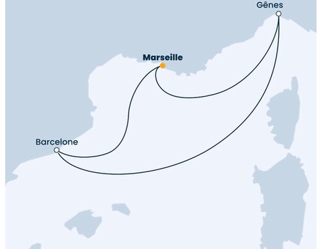 Mini-Croisière Méditerranée à bord du Costa Fascinosa