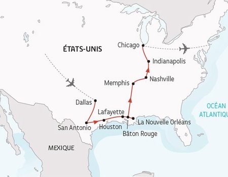La Nouvelle Orléans, Memphis, Chicago, au rythme de la musique - 2