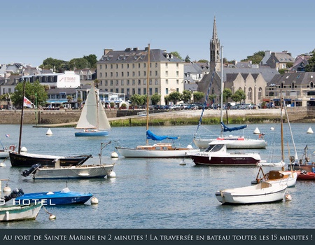Séjournez dans un bel hôtel du port de Bénodet - 4* - Finistère - Bénodet, Bretagne - Image 1