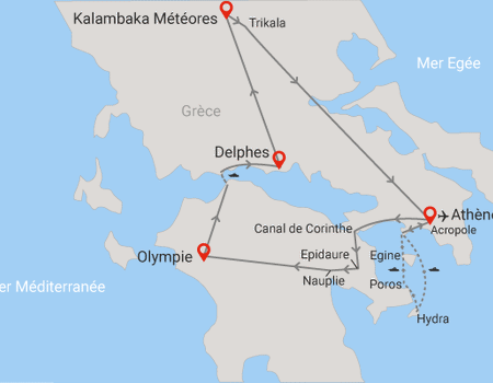 Circuit Les essentiels de la Grèce et extension 2 nuits Athènes 3* - 2