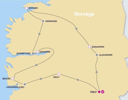 Circuit Magie des Fjords - 2
