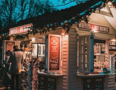 Marché de Noël à Copenhague - Copenhague, Danemark - Image 2