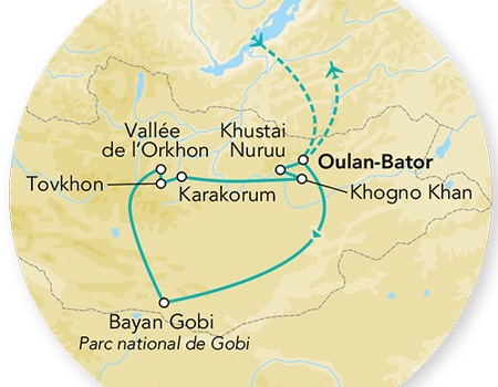Circuit Immersion en Mongolie 9J/7N - 3