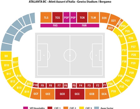 Match foot Ligue des Champions - Atalanta v Borussia Dortmund avec Hôtel 3* - 4