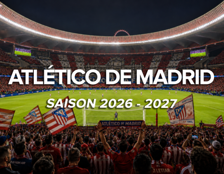 Match foot Atlético Madrid - Saison 2026-2027 avec hôtel 4* - Madrid, Espagne - Image 1