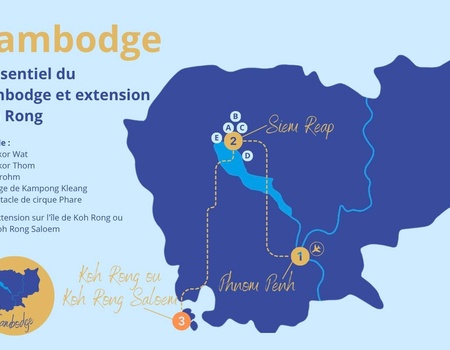 Circuit Privatif Essentiel du Cambodge et extension Koh Rong - 2