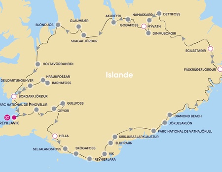 Circuit Islande Classique - 2