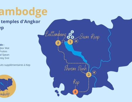 Circuit Privatif Cambodge, des temples d'Angkor à Kep - 2