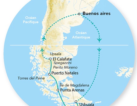 Circuit Merveilles de l'Argentine / Chili et Croisière Cap Horn - 3