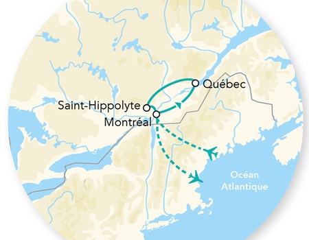 Splendeurs du Québec en hiver 8J/6N - 4