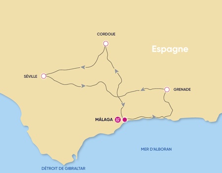 Hôtel Autotour Viva Andalousie 4* & 5* - 2