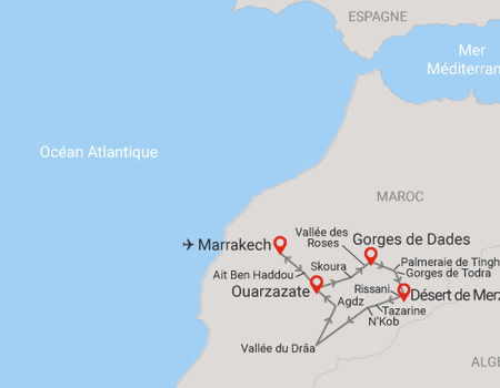 Circuit Marrakech et désert de Merzouga - 2