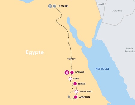 Combiné Nil et pyramides II 5* avec visites - 2