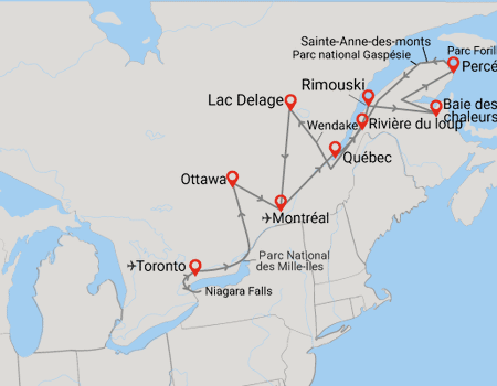 Circuit Est Canadien et Charmes de la Gaspésie - 2