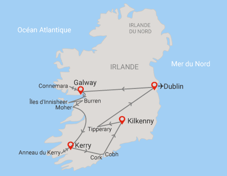 Circuit Irlande classique et îles d'Aran 4* - 2