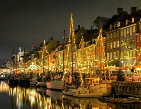 Marché de Noël à Copenhague - Copenhague, Danemark - Image 4