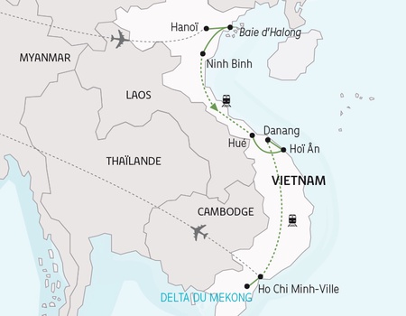 Circuit Le Vietnam, sur la Route Mandarine