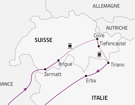Circuit Les glaciers suisses en trains de montagne - 2