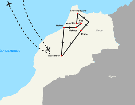 Circuit Coralia Tour Imperial & Chefchaouen Extension Club Eldorador Kenzi Club Agdal Medina 5* - 1