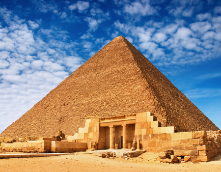 Combiné Papyrus et Pyramides d'Egypte - Bassin Méditerranéen, Egypte, Louxor - Image 1