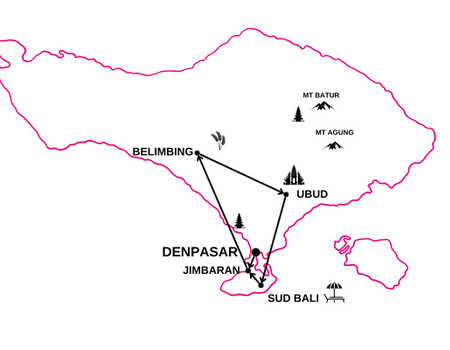 Circuit Beautés Balinaises - 2