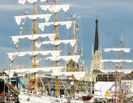 L'HISTOIRE DE FRANCE DE PARIS À LA NORMANDIE Et l'exceptionnel rassemblement de grands voiliers de l'Armada de Rouen (formule port/port) - Paris, Ile de France - Image 2
