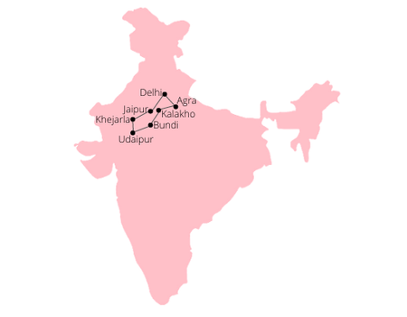 Circuit Forts et Palais du Rajasthan en Privatif 4*- Vols Flex - New Delhi, Inde - Image 1