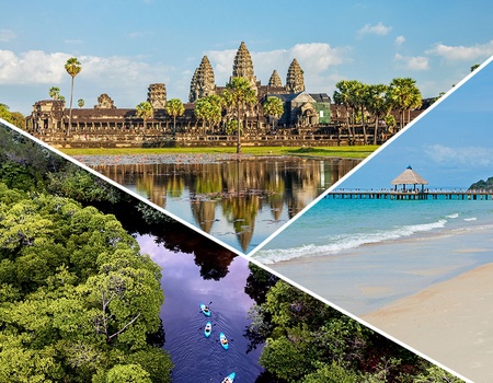 Circuit Les Essentiels du Cambodge et plage 10 nuits 4/5* - petit groupe - 1