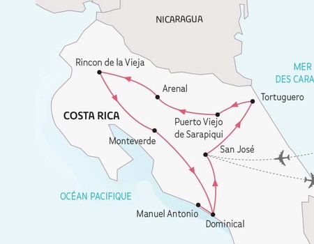 Le Costa Rica, le Paradis Vert