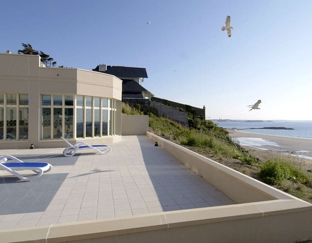 Séjour d'une semaine en appartement vue mer à Saint-Malo avec accès espace détente - 4*