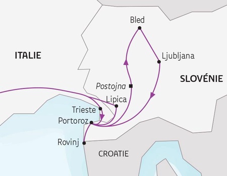 Circuit La Slovénie (au départ du Sud de la France) - 1