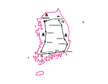 Circuit Corée du Sud, Terre de Contrastes - 2