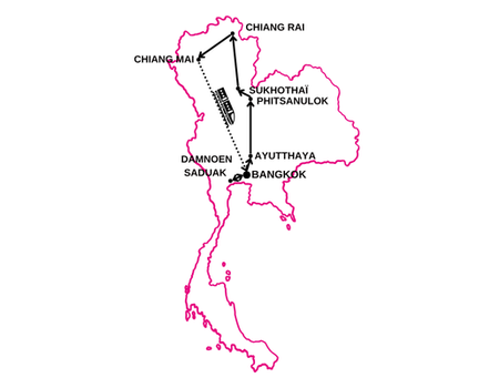 Circuit Charmes de Thaïlande 4* - 2