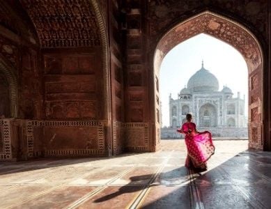 Le Taj Mahal en Inde