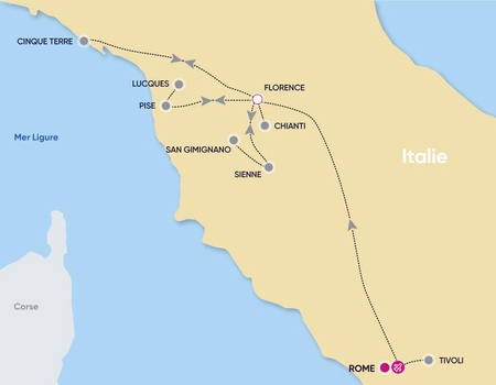 Autotour l'Essentiel de Rome et de la Toscane 4* - 2
