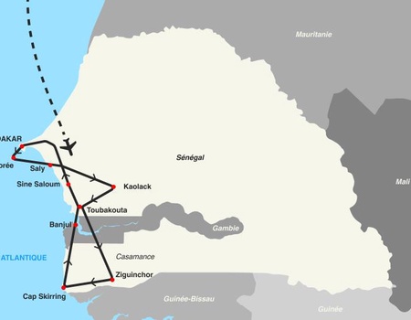 Circuit Coralia Casamance Authentique - 2