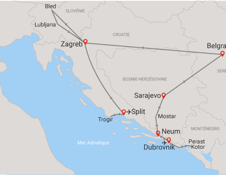 Circuit De Split à Kotor, patrimoine des Balkans - 2