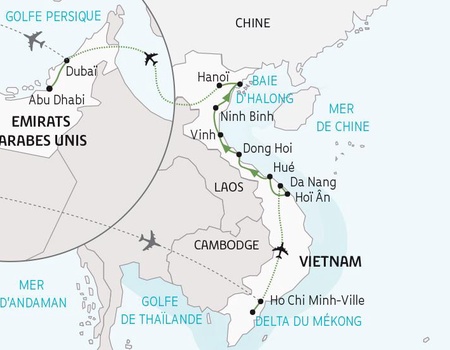 Circuit Le Vietnam, Dubaï et Abu Dhabi - 2