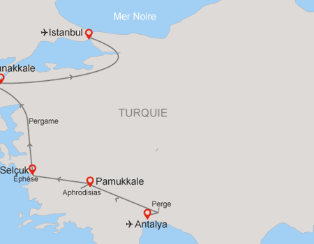 Circuit Richesses de l'Ouest de la Turquie 4* - 2