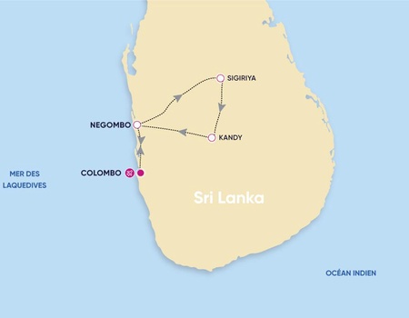 Circuit Trésors de Ceylan 4* - 2