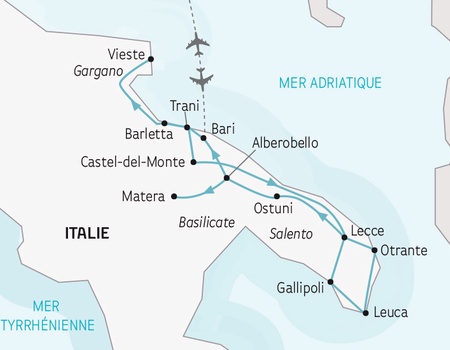 Circuit Les Pouilles, le talon de la botte italienne - 2