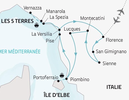 Circuit L'essentiel de la Toscane