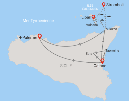 Circuit Les Iles Eoliennes - Italie, Bassin Méditerranéen - Image 2